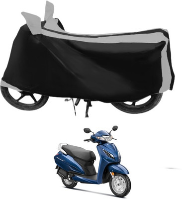 Euro Care Waterproof Two Wheeler Cover for Honda(Activa 6G, Silver)