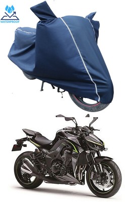 Ascension Two Wheeler Cover for Kawasaki(Z1000, Blue)