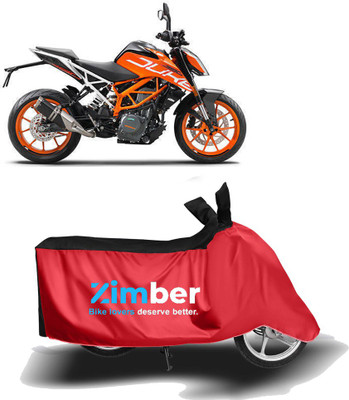 THE REAL ARV Two Wheeler Cover for KTM(390 Duke, Red, Black)
