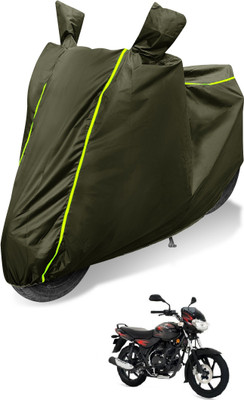 MOCKHE Waterproof Two Wheeler Cover for Bajaj(Discover, Green)