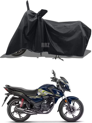 RRZ Two Wheeler Cover for Honda(SP 125, Black)