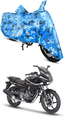 EGAL Waterproof Two Wheeler Cover for Bajaj(Pulsar 220 BS6, Multicolor)