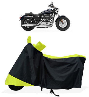 Tricway Two Wheeler Cover for Harley Davidson(XL 1200, Yellow)