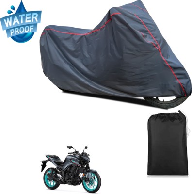 PAGORA Waterproof Two Wheeler Cover for Yamaha(MT-03, Grey)