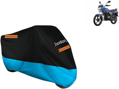 Juvdoxj Waterproof Two Wheeler Cover for Bajaj(Discover 110, Blue)
