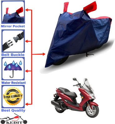 KEDIT Two Wheeler Cover for 22Motors(Red, Blue)