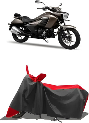 DeepShakshi AUTOMOTIVE Waterproof Two Wheeler Cover for Suzuki(Intruder, Red)