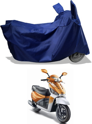Amexride Two Wheeler Cover for Mahindra(Gusto 125 BS6, Blue)