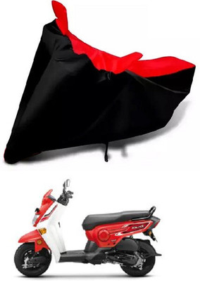 DeepShakshi AUTOMOTIVE Waterproof Two Wheeler Cover for Honda(Cliq, Black, Red)