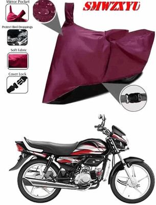 smwzxyu Waterproof Two Wheeler Cover for Hero(HF Deluxe, Maroon)