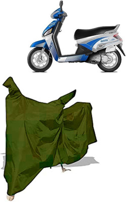 Amexride Two Wheeler Cover for Mahindra(Gusto Electric BS6, Maroon)
