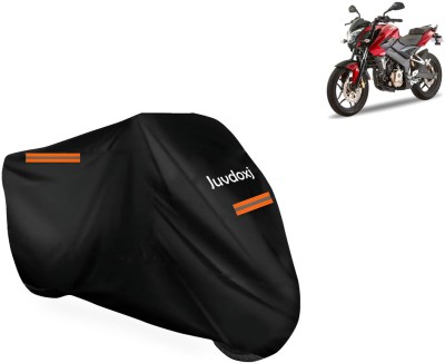 Juvdoxj Waterproof Two Wheeler Cover for Bajaj(Pulsar 180NS, Black)