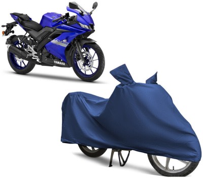 EGAL Waterproof Two Wheeler Cover for Yamaha(YZF-R15 V3 New BS6, Blue)