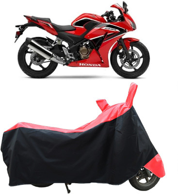 Coxtor Two Wheeler Cover for Honda(CBR300R BS6, Red)