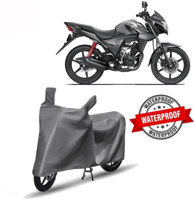 ZIMBER Two Wheeler Cover for Honda(CB Twister, Grey)