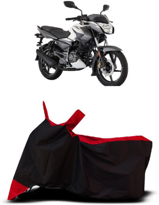 VESMEI Two Wheeler Cover for Bajaj(Pulsar NS200 BS6, Red)