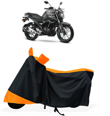 Tricway Two Wheeler Cover for Yamaha(FZ-Fi Version 3.0, Orange)