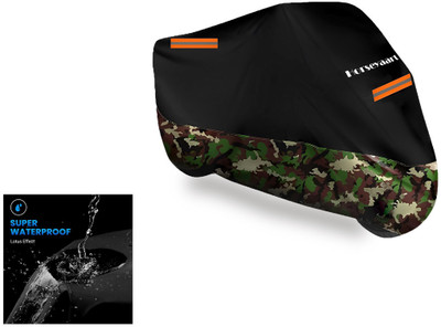 Horseyaart Waterproof Two Wheeler Cover for Bajaj(Wind 125, Multicolor)