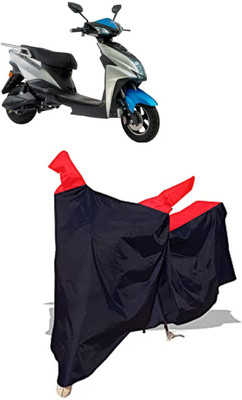 Amexride Two Wheeler Cover for Hero Electric(Fusion, Black)