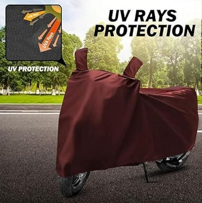 Mobidezire Waterproof Two Wheeler Cover for Hero(Duet VX 110CC, Grey)