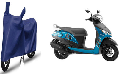 DeepShakshi AUTOMOTIVE Waterproof Two Wheeler Cover for Yamaha(Alpha BS6, Blue)