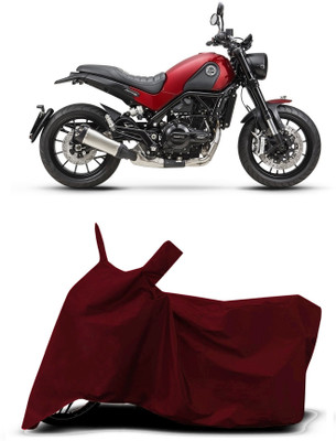 VESMEI Two Wheeler Cover for Benelli(Leoncino 250, Red)