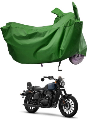 Amexride Two Wheeler Cover for Yezdi(Roadster, Maroon)