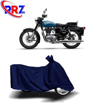 RRZ Two Wheeler Cover for Royal Enfield(Standard 350, Blue)