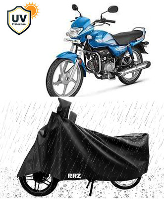RRZ Waterproof Two Wheeler Cover for Hero(HF Deluxe, Black)