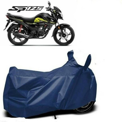 smwzxyu Waterproof Two Wheeler Cover for Universal For Bike(CB Shine, Blue)