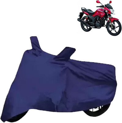 DeepShakshi AUTOMOTIVE Waterproof Two Wheeler Cover for Hero(Hunk, Blue)