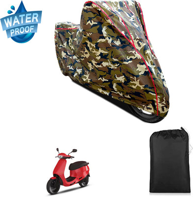 PAGORA Waterproof Two Wheeler Cover for Ola(Yellow)