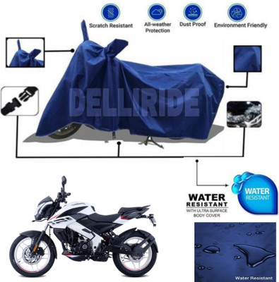 TPNYKR Waterproof Two Wheeler Cover for Bajaj(Pulsar NS-160 BS6, Blue)