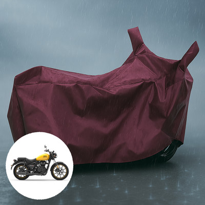 PAGORA Waterproof Two Wheeler Cover for Royal Enfield(Meteor, Maroon)