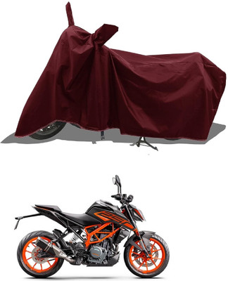 DeepShakshi AUTOMOTIVE Waterproof Two Wheeler Cover for KTM(250 Duke, Maroon)