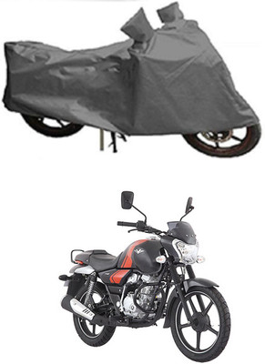 Mdstar Waterproof Two Wheeler Cover for Bajaj(V12, Grey)