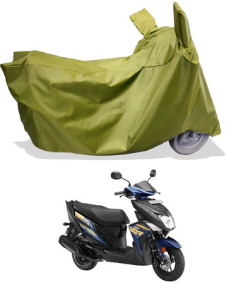 Amexride Two Wheeler Cover for Yamaha(Cygnus Ray ZR, Maroon)