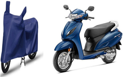 Amozkart Two Wheeler Cover for Universal For Bike(Blue)