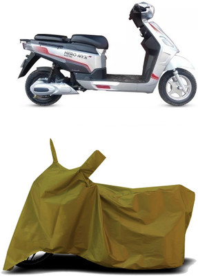 VESMEI Two Wheeler Cover for Hero(Electric NYX e5, Blue)