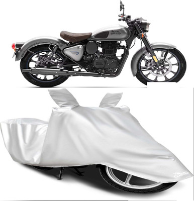 BHAGAT JI TRADER Waterproof Two Wheeler Cover for Royal Enfield(Multicolor)
