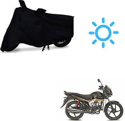 MMSSTAR Waterproof Two Wheeler Cover for Mahindra(Centuro, Black)
