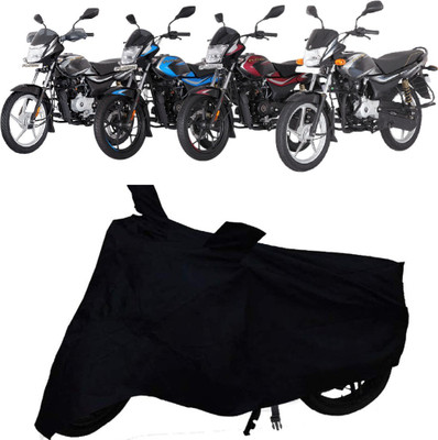 DeepShakshi AUTOMOTIVE Two Wheeler Cover for Bajaj(Platina 110, Black)
