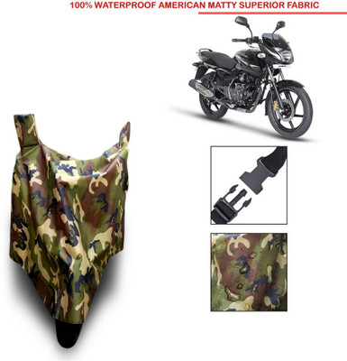 THE REAL ARV Waterproof Two Wheeler Cover for Bajaj(Multicolor)