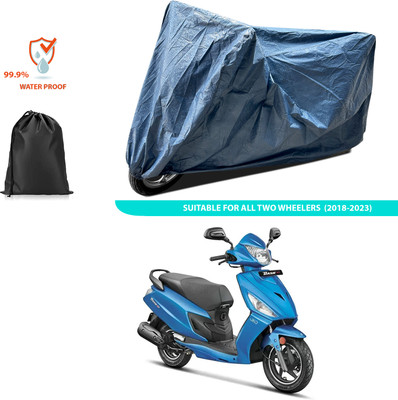 CODOKI Waterproof Two Wheeler Cover for Hero(Dash, Blue)