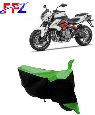 FFZ Two Wheeler Cover for Benelli(TNT 600i, Black, Green)