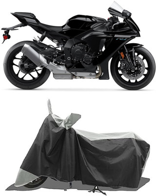 GROFATIK Two Wheeler Cover for Yamaha(YZF R1 BS6, Grey)