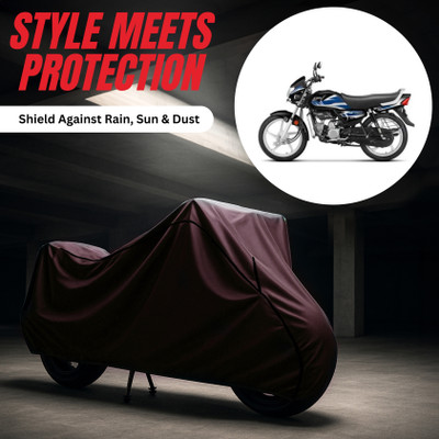 AUCTIMO Two Wheeler Cover for Hero(HF Dawn, Multicolor)