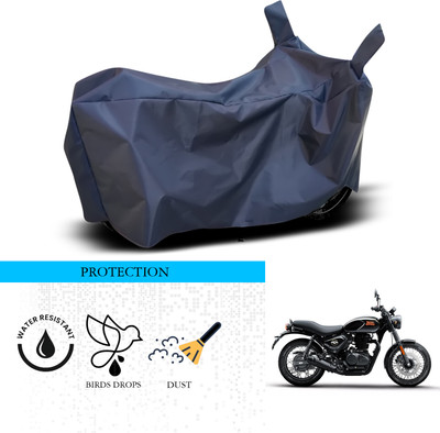 ANTHUB Waterproof Two Wheeler Cover for Royal Enfield(Hunter 350, Blue)