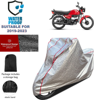PAGORA Waterproof Two Wheeler Cover for Hero(CD Dawn, Silver)