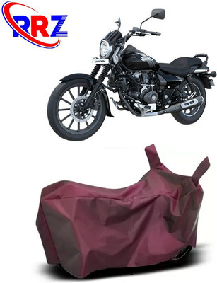 RRZ Waterproof Two Wheeler Cover for Bajaj(Avenger 180 Street, Maroon)